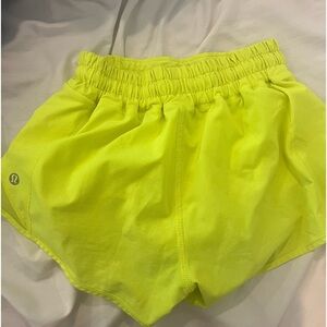 Lululemon hotty hot shorts size zero or two I don’t have the tag anymore
